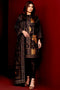 AlKaram Winter Collection – Three Piece Printed Karandi Suit With Printed Karandi Dupatta – FW-08-20-Black
